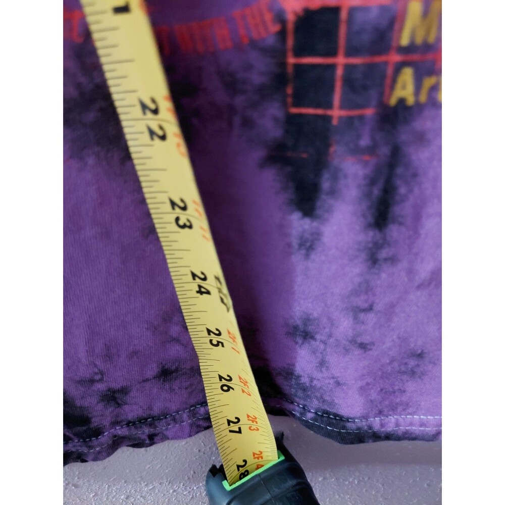 Neon Genesis Evangelion Purple Tie Dye Emergency T-Shirt Size Small - Picture 7 of 7